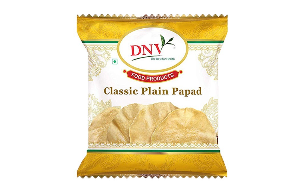 DNV Classic Plain Papad    Pack  1 kilogram